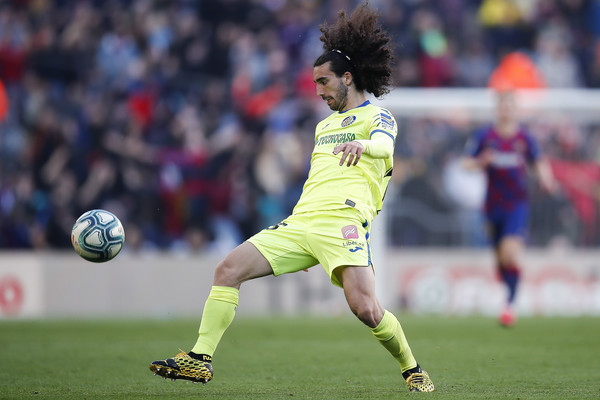 Marc Cucurella controls the ball at Getafe / GETTY IMAGES EUROPE
