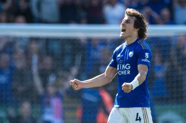 Çağlar Söyüncü has been a central figure for Leicester this season / GETTY IMAGES