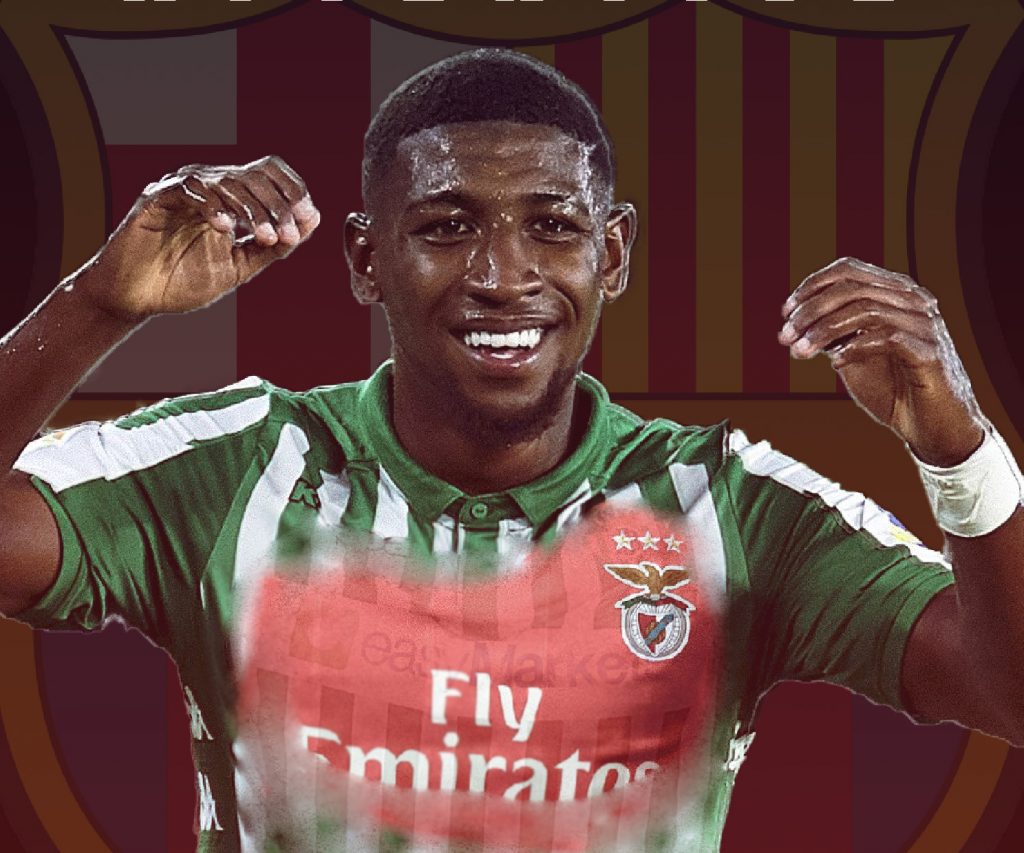 Emerson, co-owned by Barcelona and Betis, has attracted interest from several clubs, including Benfica / Photo montage by Blaugranagram