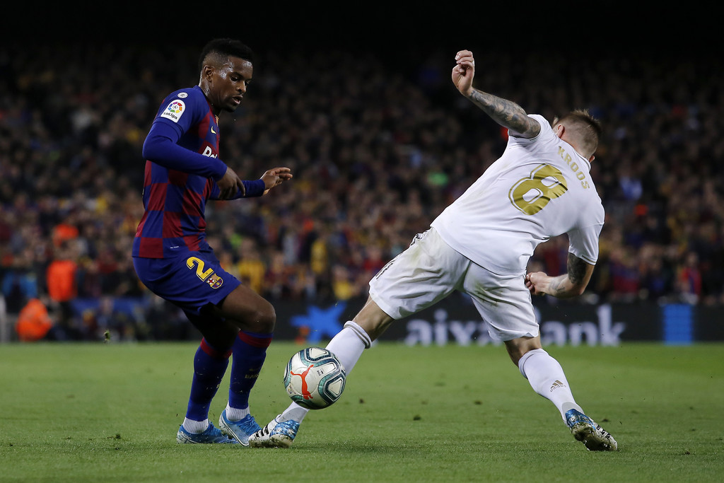 Barcelona's Nélson Semedo could be on his way out of Catalonia / ALONSO1957/GETTY IMAGES EUROPE