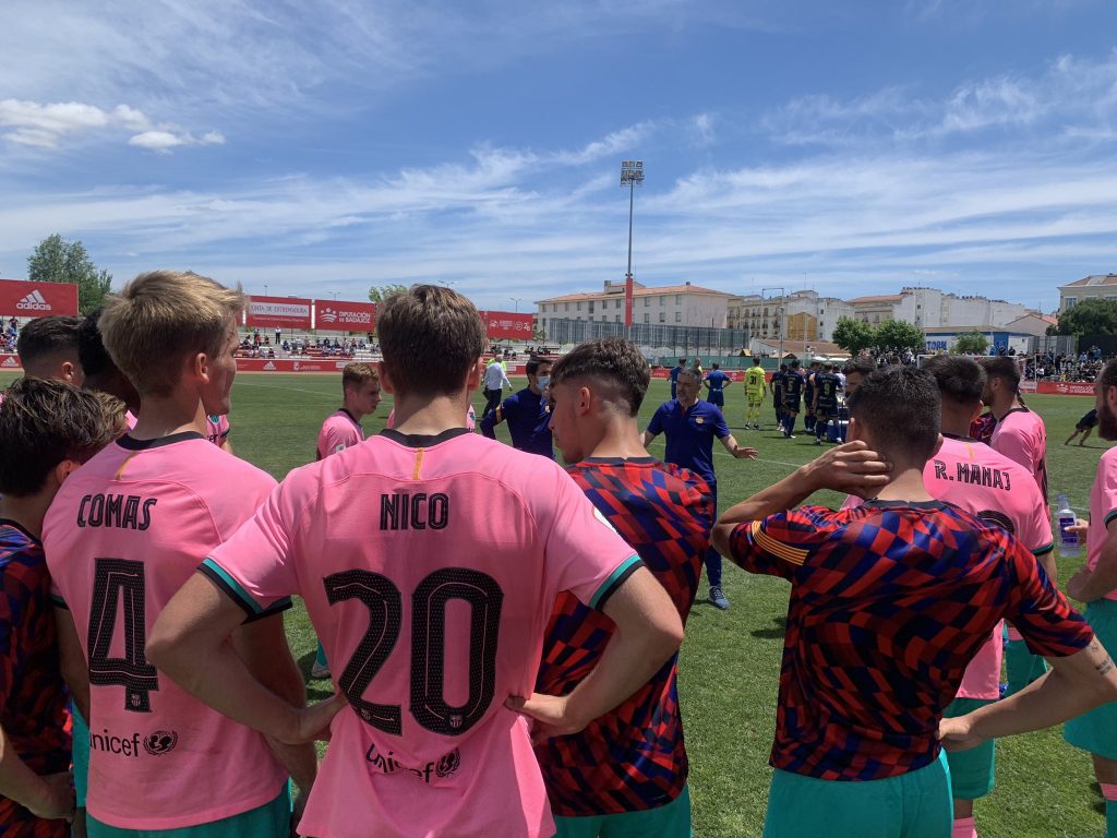 Barça B lost the penalty shootout / FC Barcelona B on Twitter