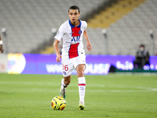 Kays Ruiz-Atil of PSG during the Ligue 1 match between RC Lens and Paris Saint-Germain at Stade Bollaert-Delelis on September 10, 2020 in Lens, France / Jean Catuffe / GETTY IMAGES