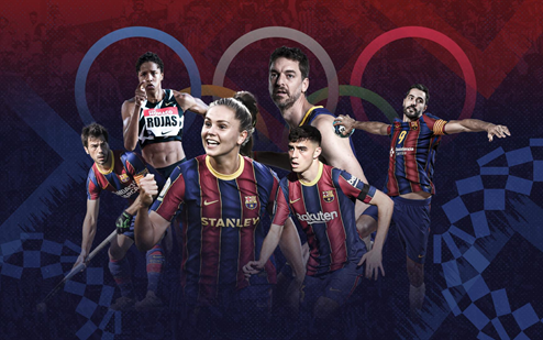 34 athletes will represent Barça at the Tokyo 2020 Olympics / FC BARCELONA