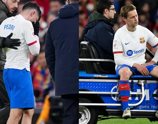 Pedri (left) & Frenkie de Jong (right) / Getty Images