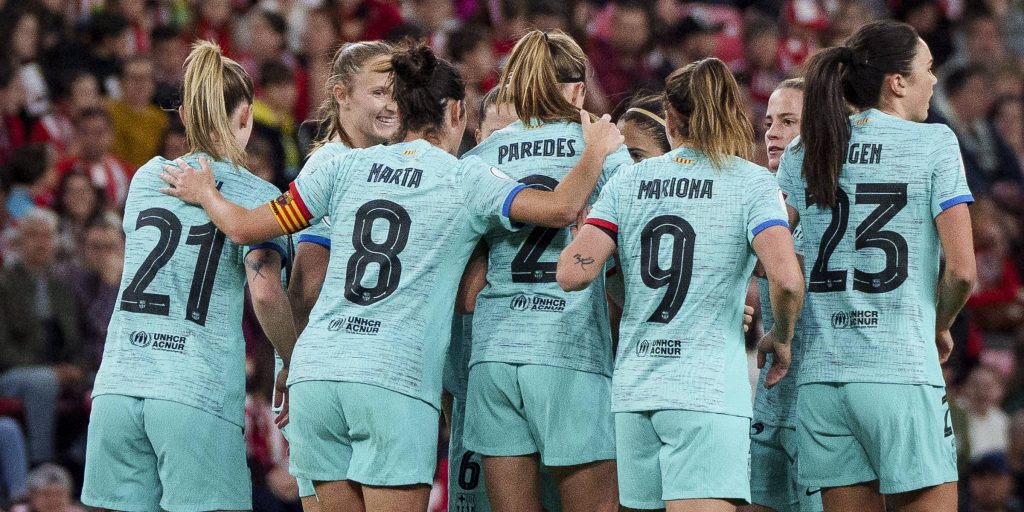Barca Femeni win over Athletic Club Femenino