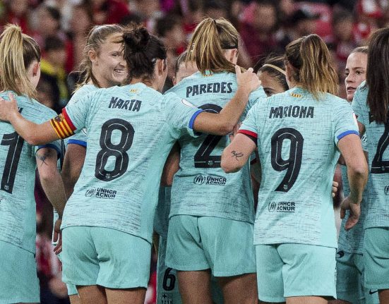 Barca Femeni win over Athletic Club Femenino