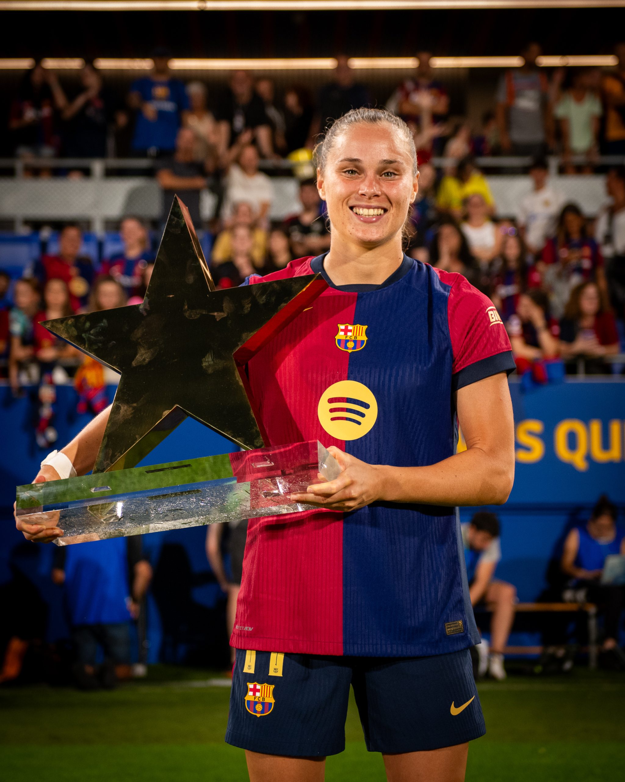 Ewa Pajor Player of the match, Trofeu Joan Gamper. 