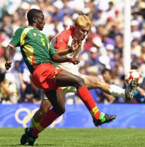Jordi Ferrón in 2000 Olympics, were Spain won a silver medal