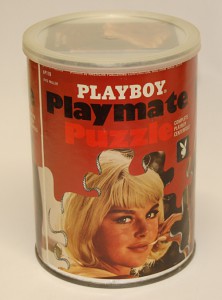 AP118 Avis Miller Playboy Playmate Puzzle Small Can AP118 1