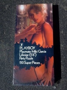AP194 Miki Garcia Lifesize Playboy Playmate Puzzle Vintage AP194 1