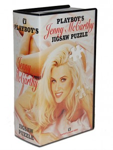 Playboy Jigsaw Puzzle VHS Box Jenny McCarthy 1996 1