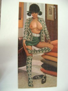 Playboy Playmate Puzzle AP108 Miss April Gwen Wong  1967 3