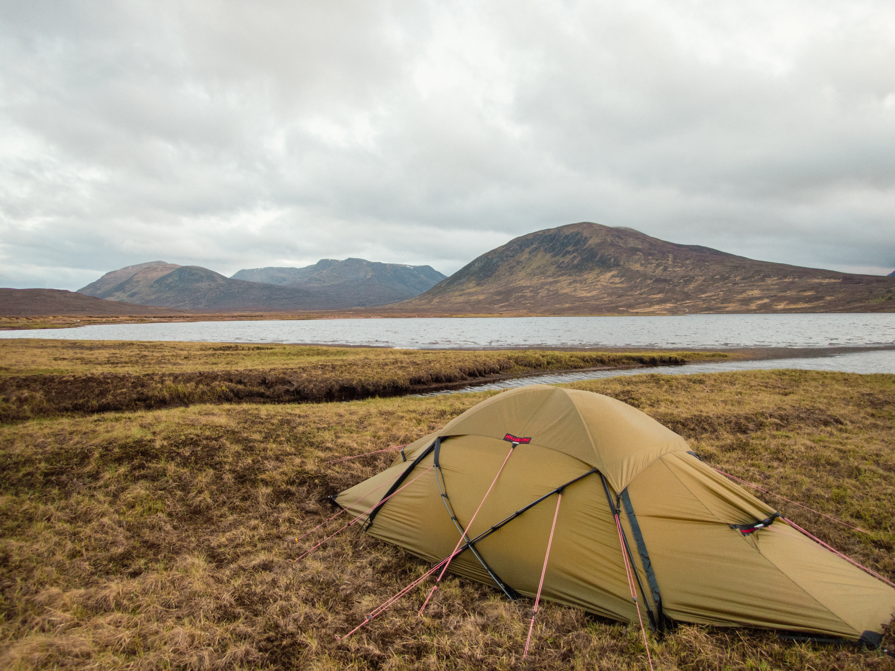 12-1 tent by the lake