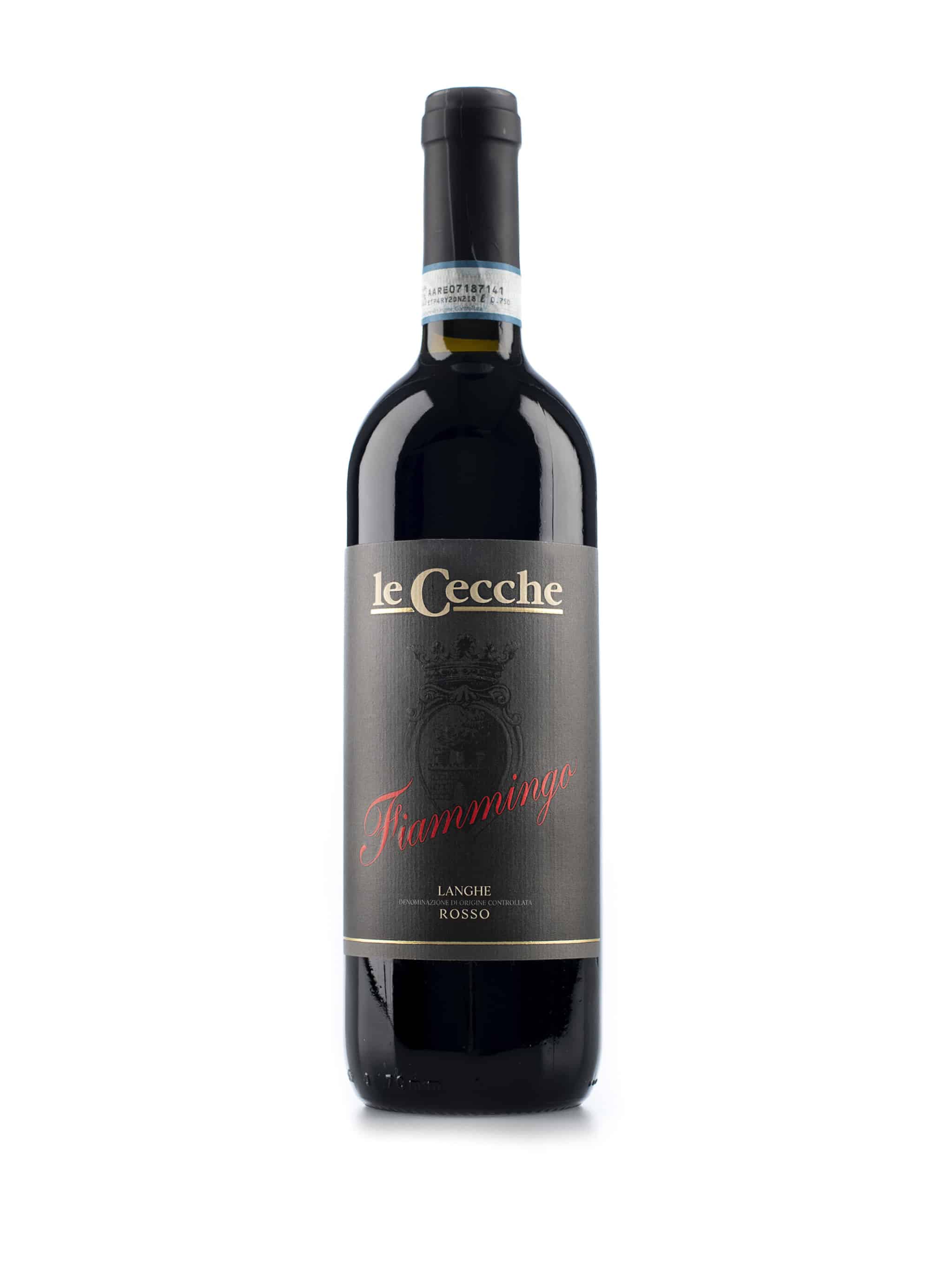 Italiaanse rode wijn van wijndomein Le Cecche: Fiammingo Langhe Rosso
