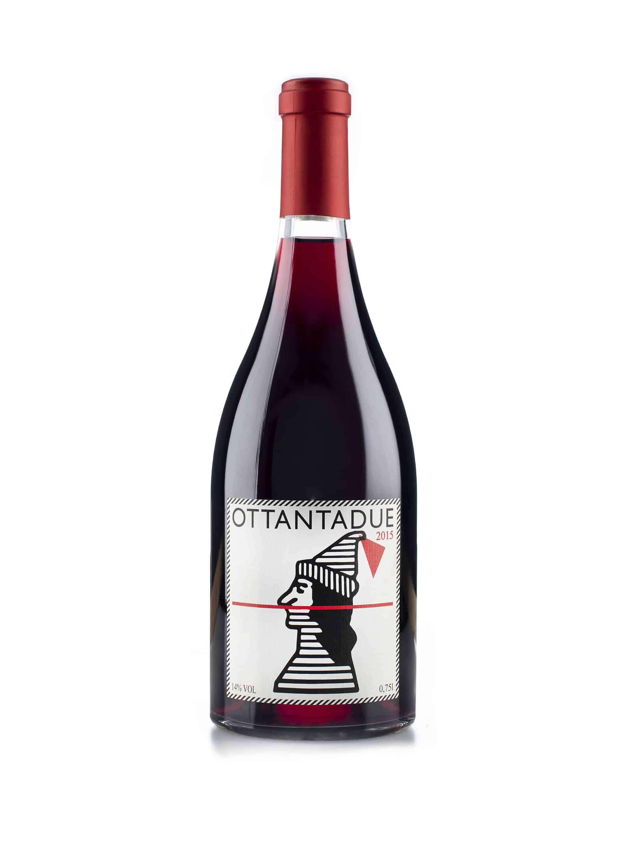 Italiaanse rode wijn van wijndomein Podere Il Carnasciale: Ottantadue
