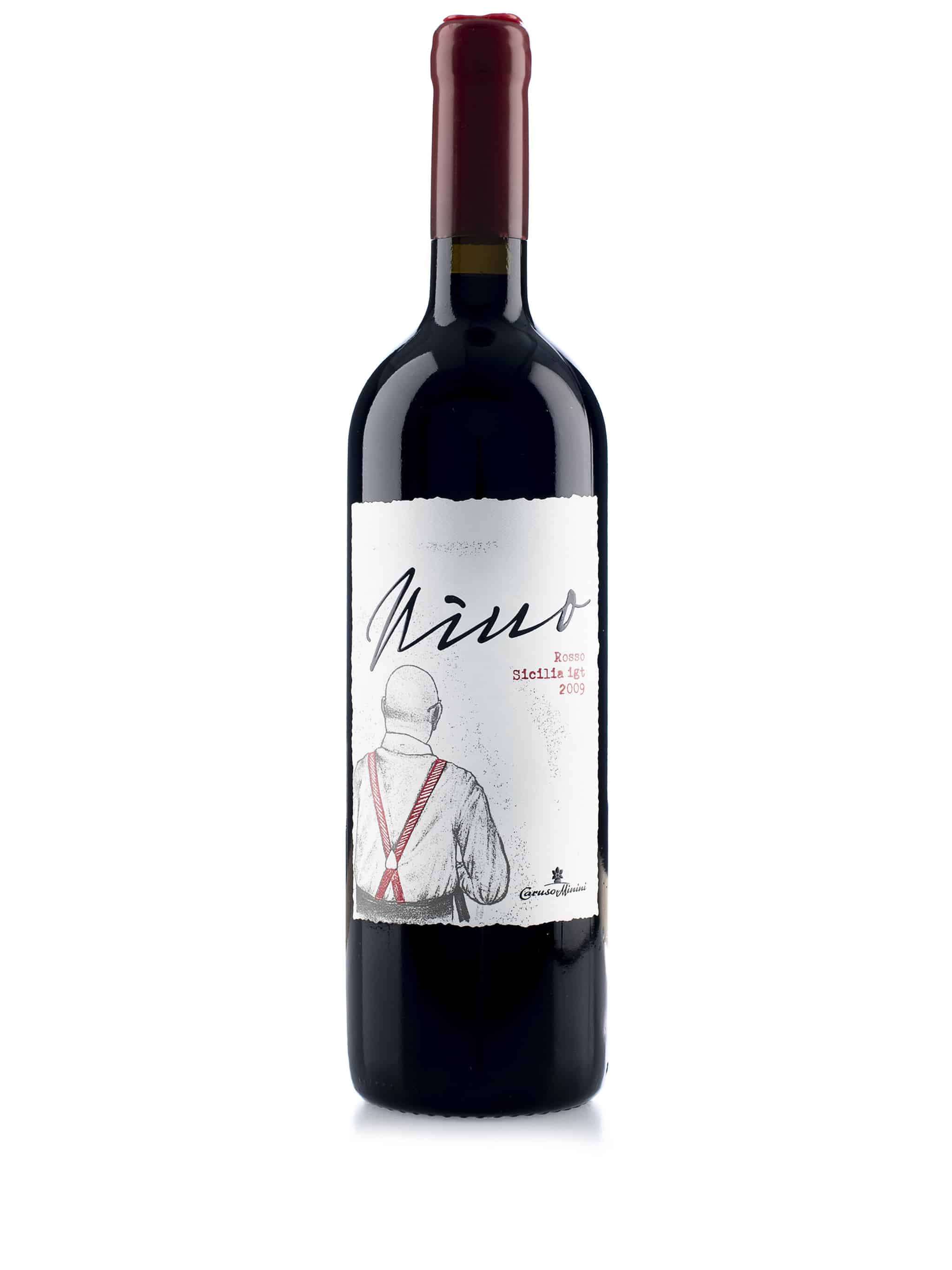 Italiaanse rode wijn van wijndomein Caruso & Minini: Nino
