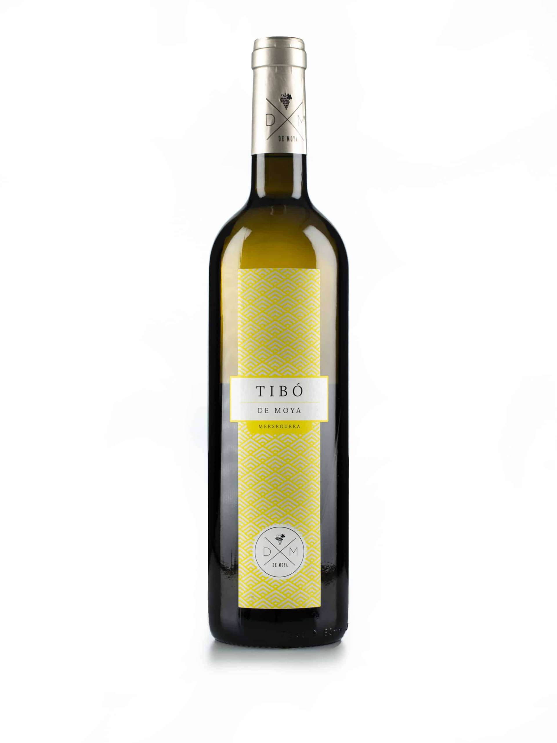 Spaanse witte wijn van wijndomein Bodegas de Moya: Tibo