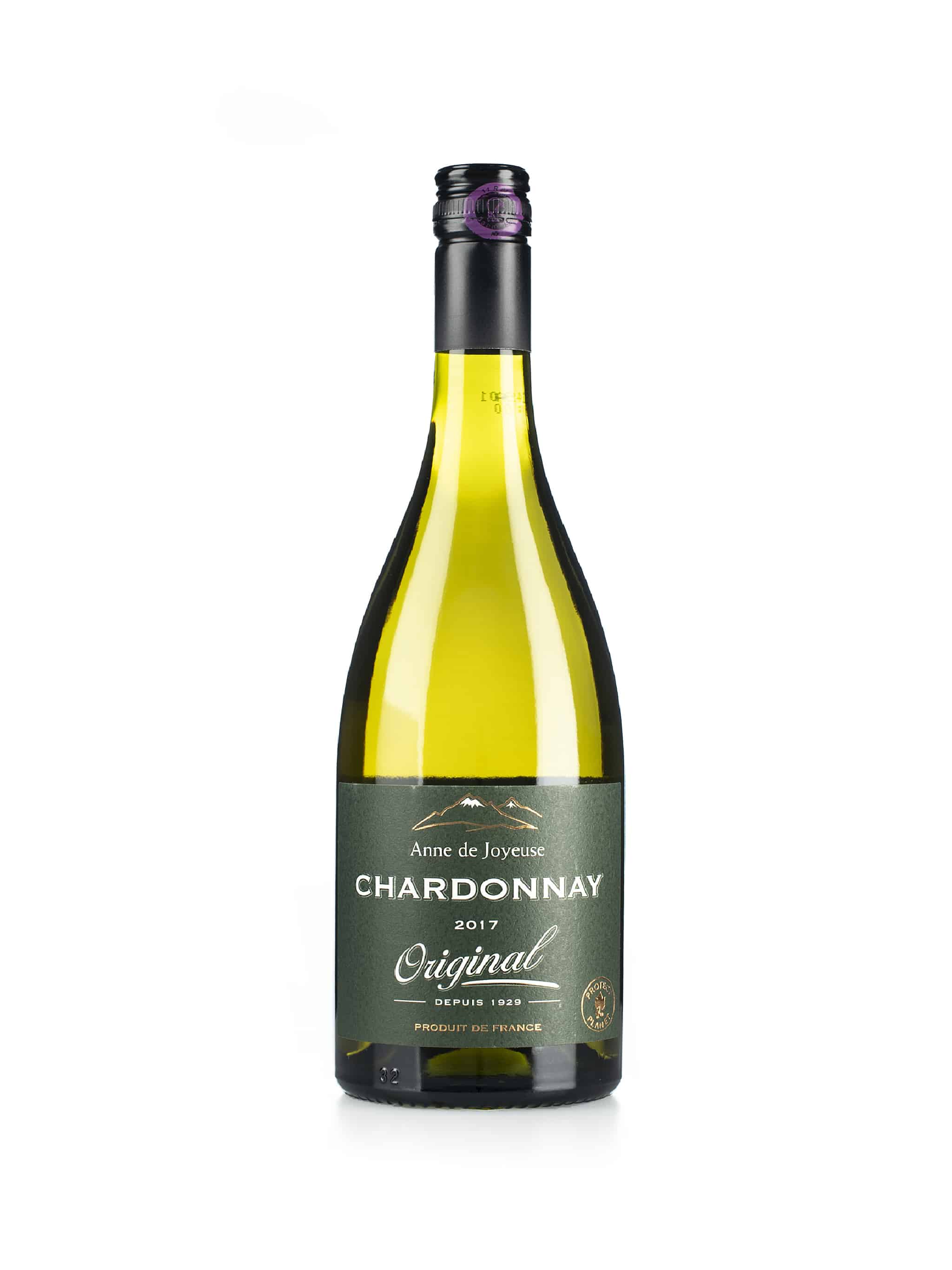 Franse witte wijn van wijndomein Anne de Joyeuse: Chardonnay 'Original'