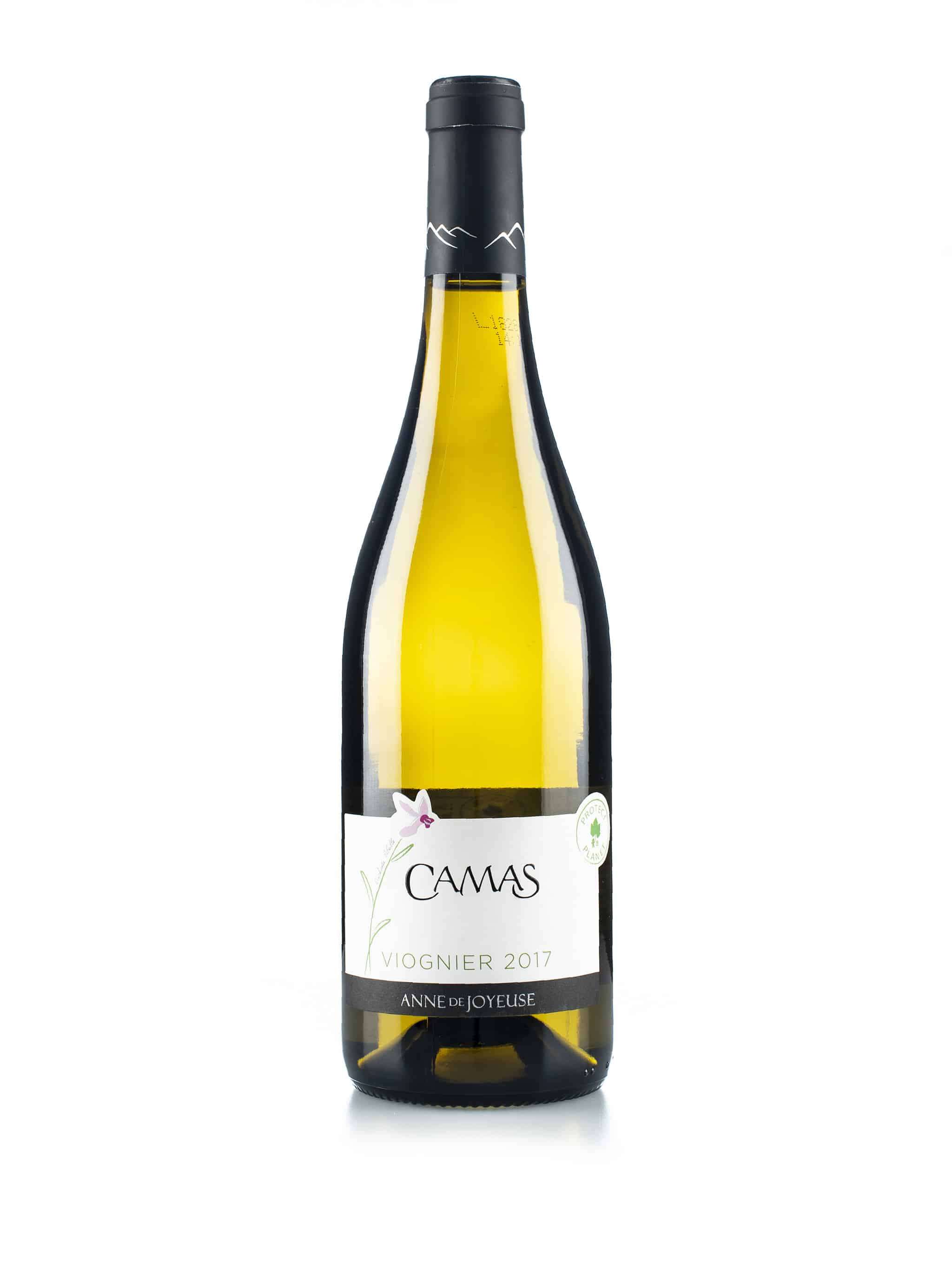 Franse witte wijn van wijndomein Anne de Joyeuse: Viognier 'Camas'