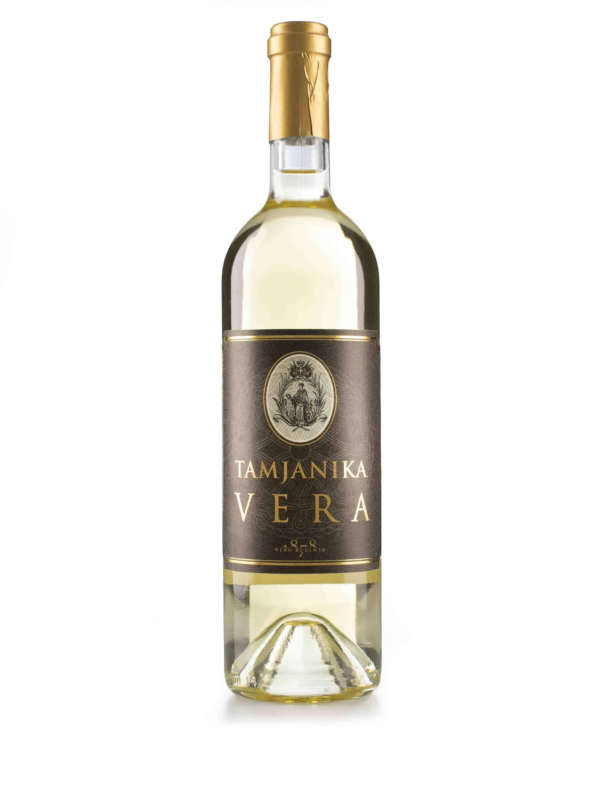Servische witte wijn van wijnstreek Budimir: Tamjanika Vera