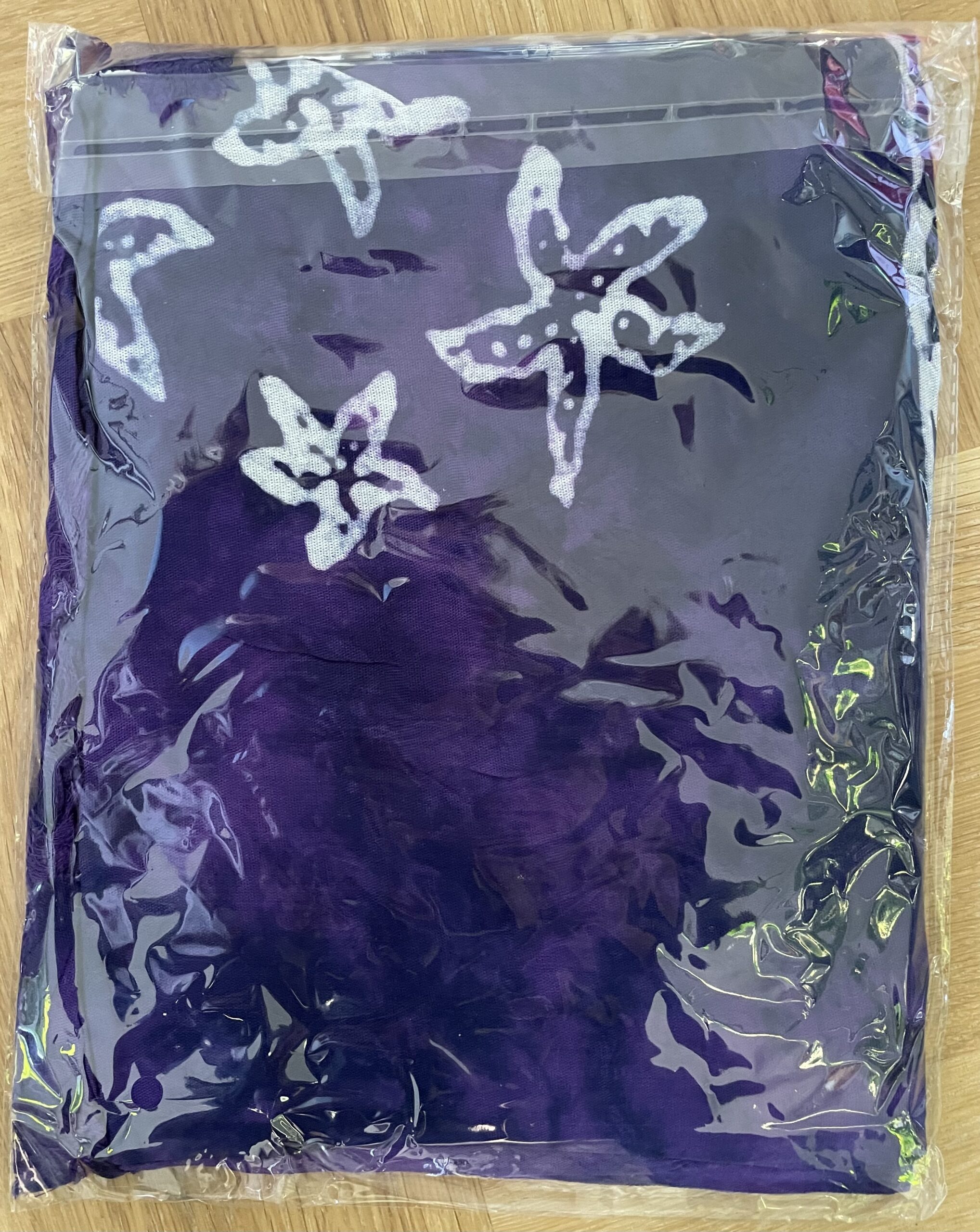 Fodspor af blomster - Sarong med frynser - Billede 3