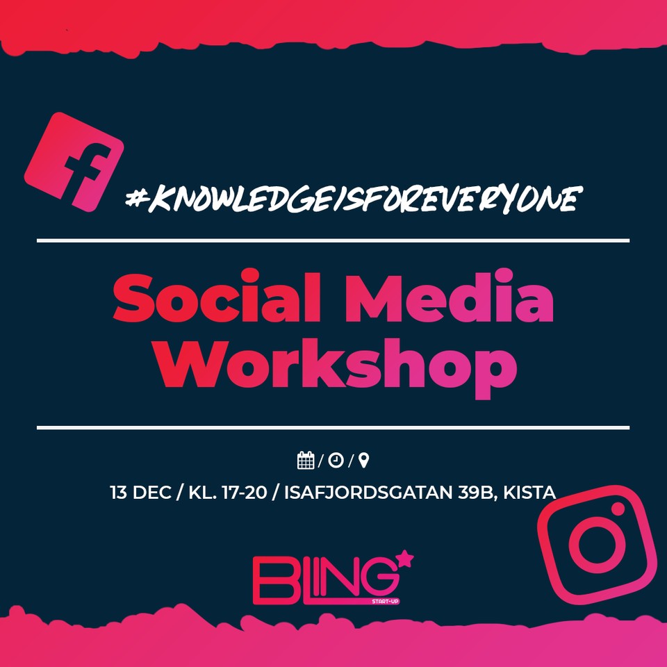 BLING - Workshop om sociala medier