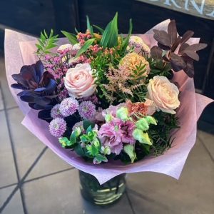 Rosa himmel. Blombud i Göteborg.