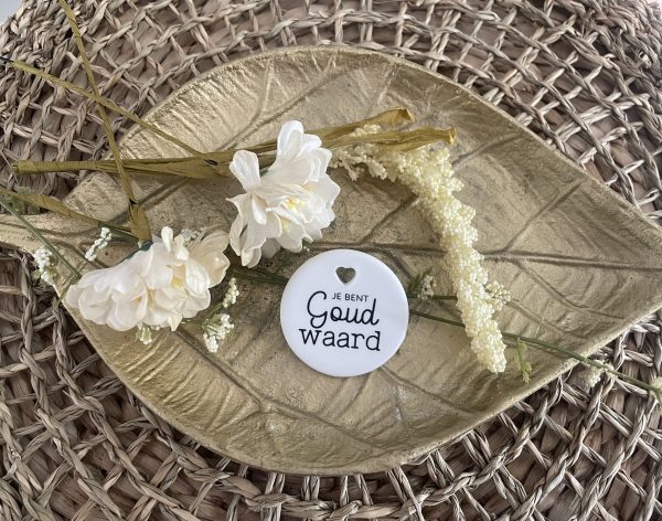 Geluksbrengertje 'Je bent goud waard'