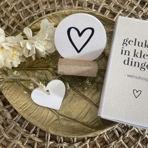 Wensdoosje 'Geluk zit in kleine dingen'