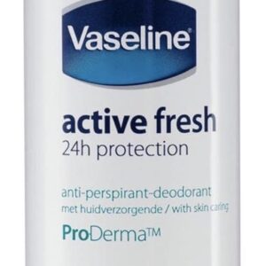 Vaseline Antiperspirant Deodorant Active Fresh With Proderma – 150Ml – Pack Of 3
