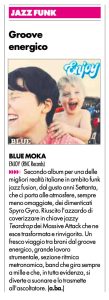 Il manifesto ALIAS Blue Moka ENJOY di Antonio Baciocchi