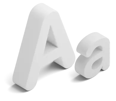 Illustration av bokstäver