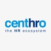 The logo of Centhro with stylized text and design elements