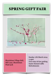 Spring Fair @ Bluntisham Village Hall