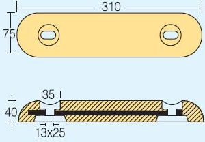 Sinkanode Princess/Fairline 4kg