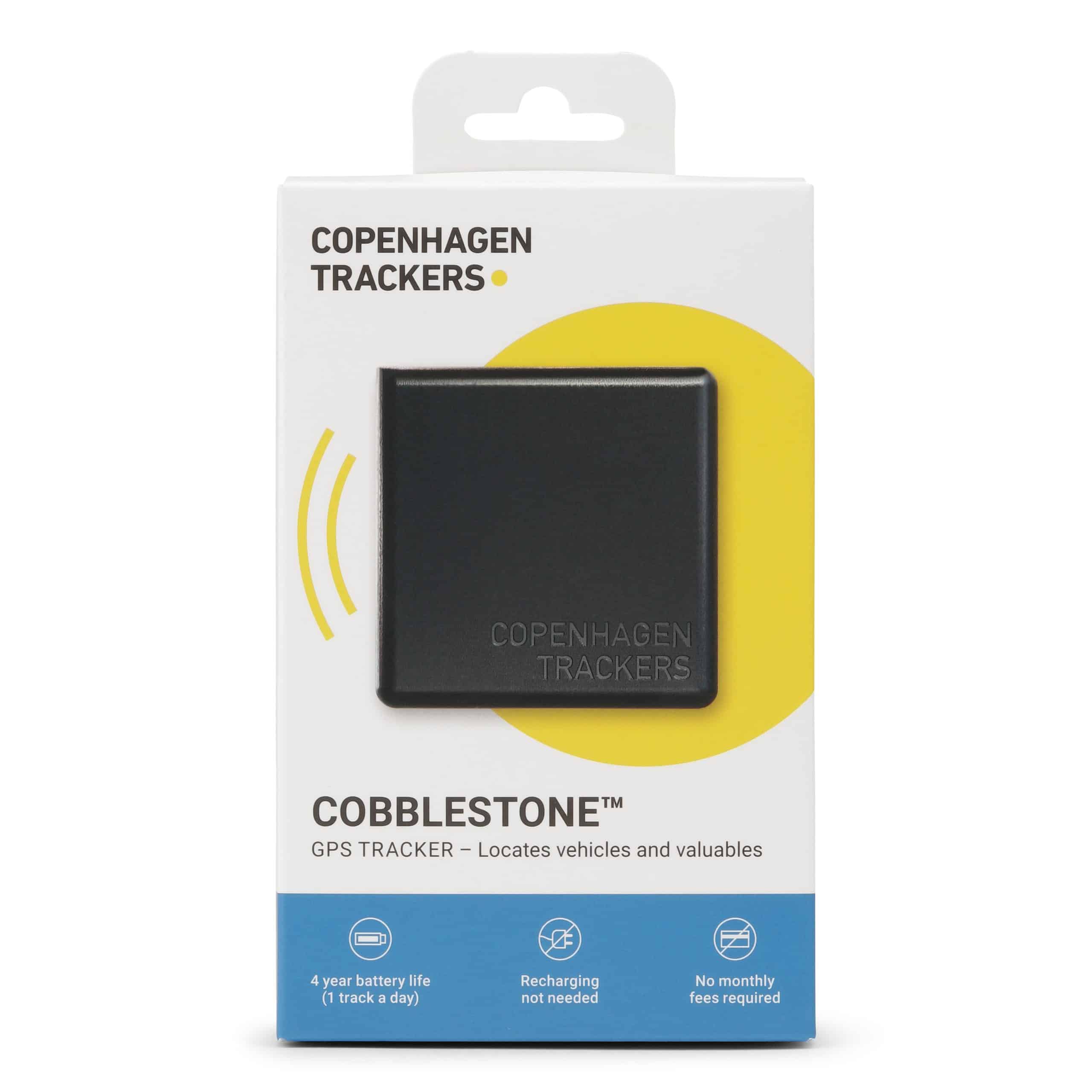 Cobblestone GPStracker, svart Boat Power AS
