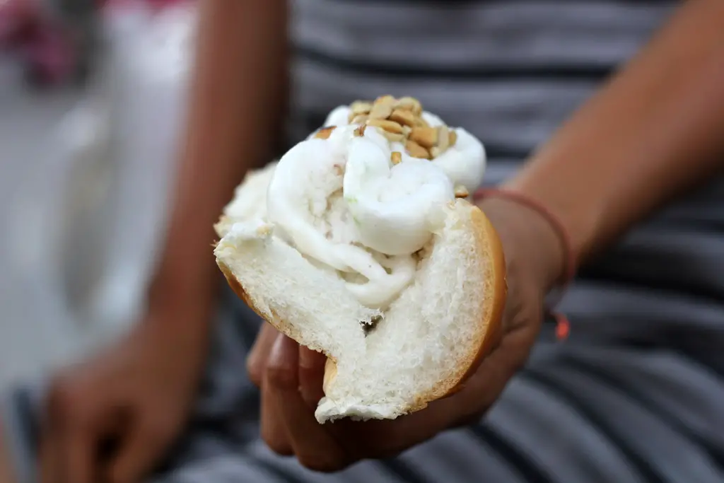 Thai coconut ice cream / Thai kokosglass