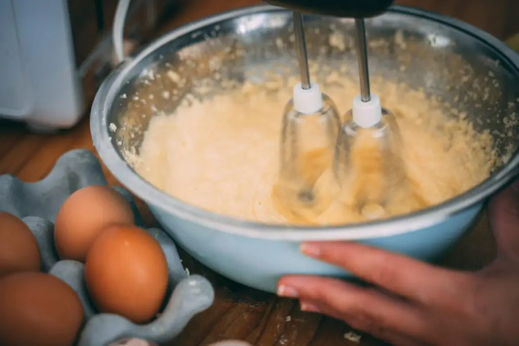 Kasutera Sponge Cake / Ägg som vispas ihop med en elvisp