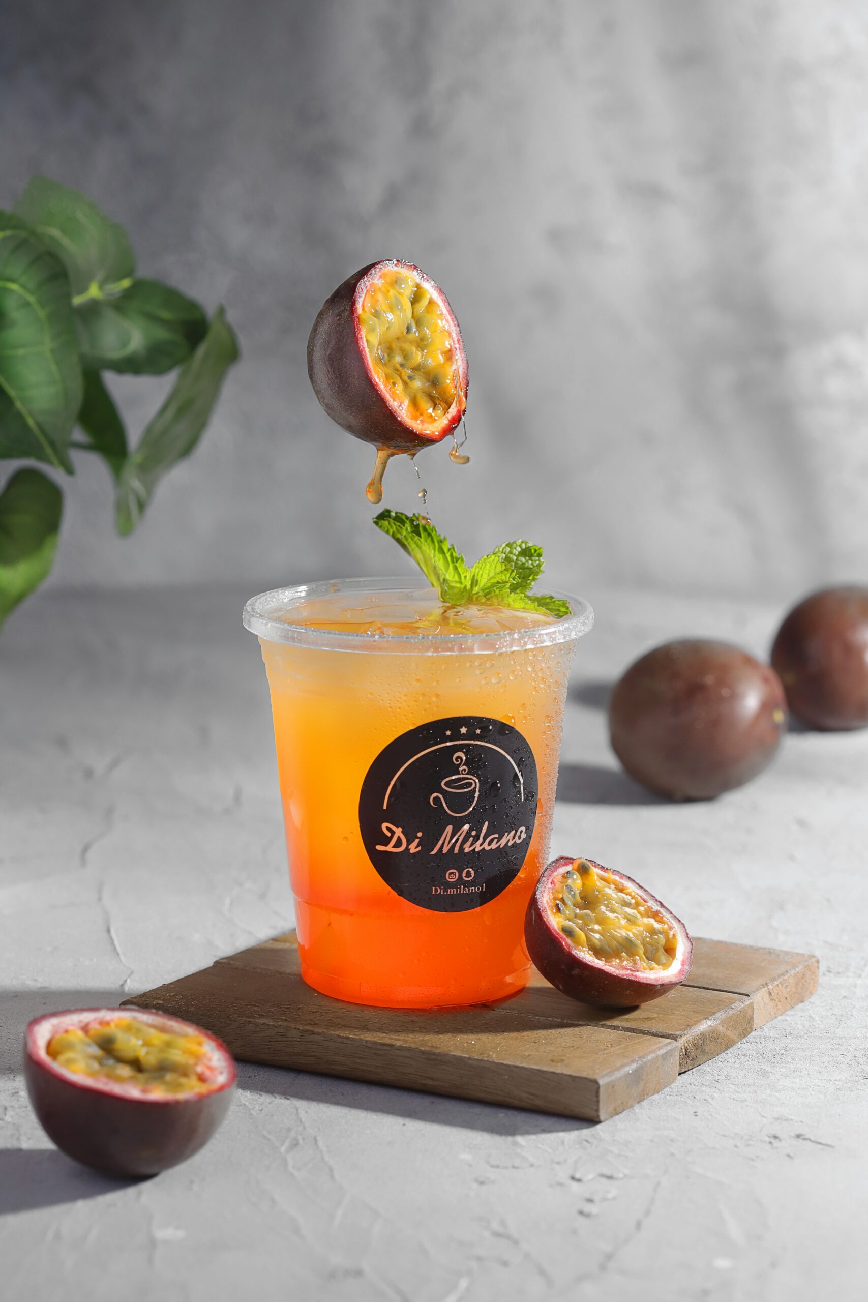 Passion Fruit Boba Tea (Passionsfrukt bubbelte) Recept