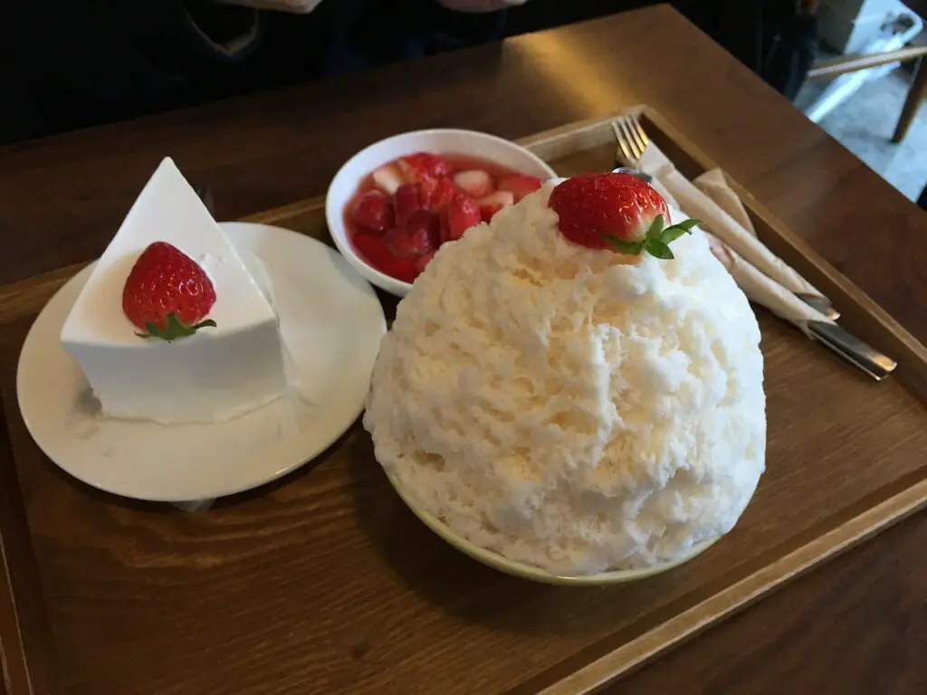 Jordgubbe Bingsu