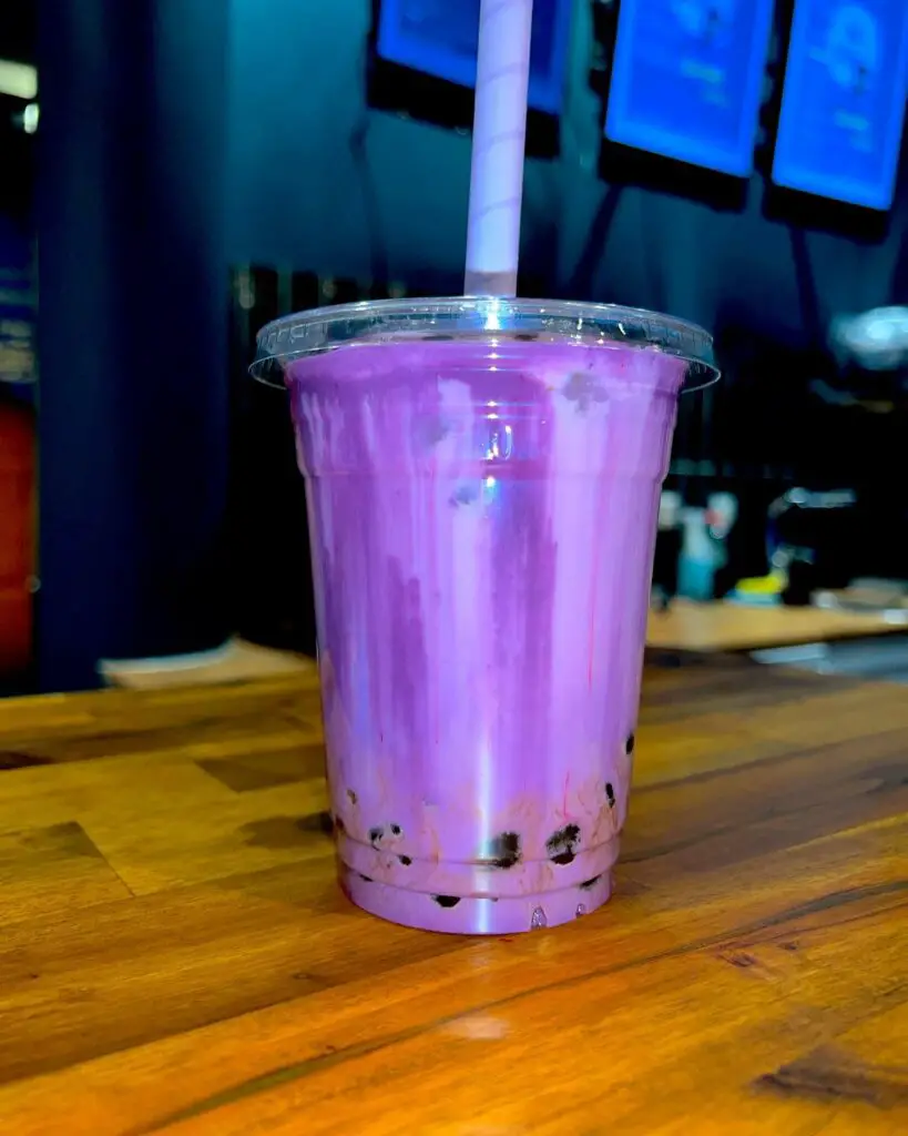 Taro Boba Tea / boba tea smaker