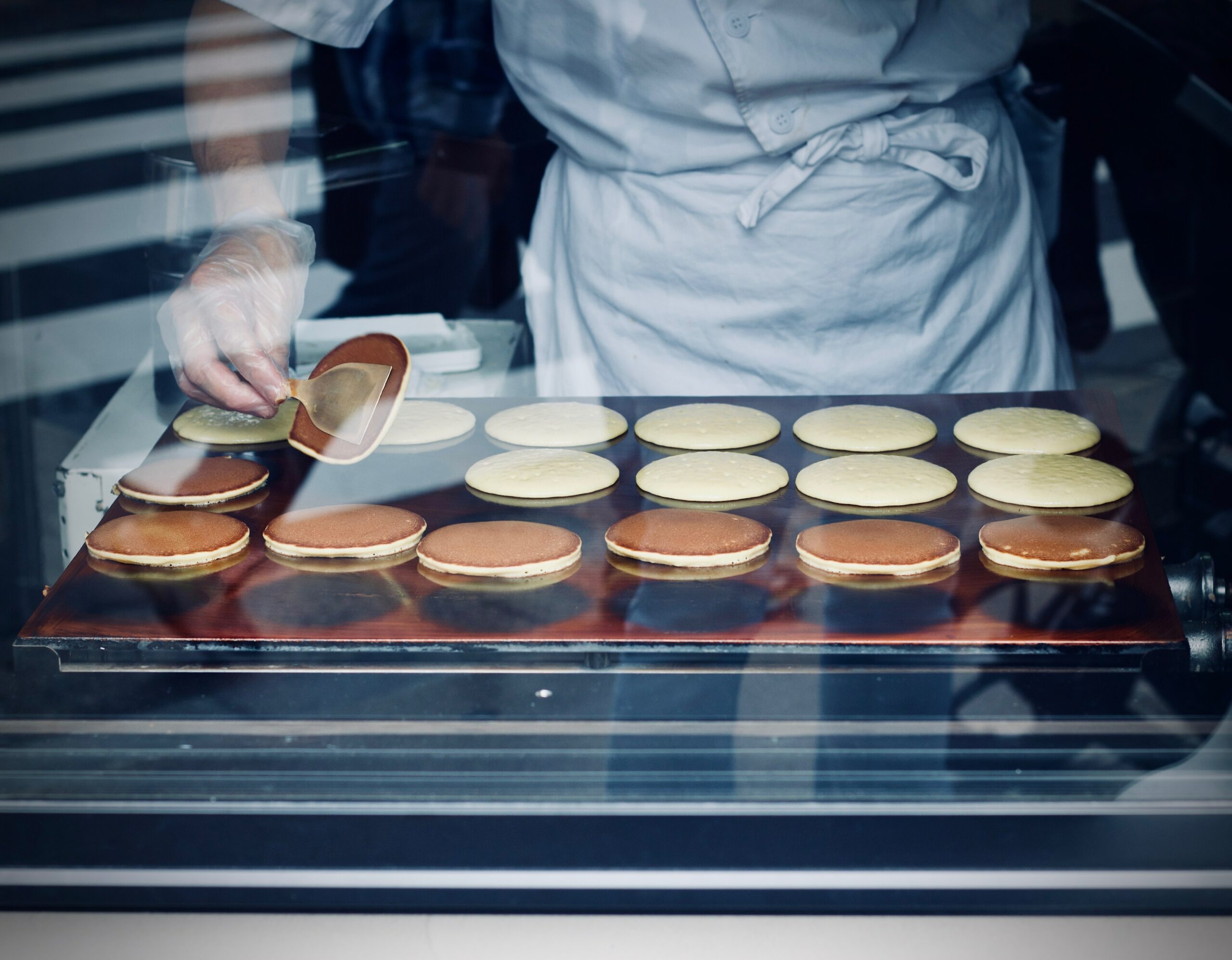 Dorayaki (Japanska Fyllda Pannkakor) Recept 