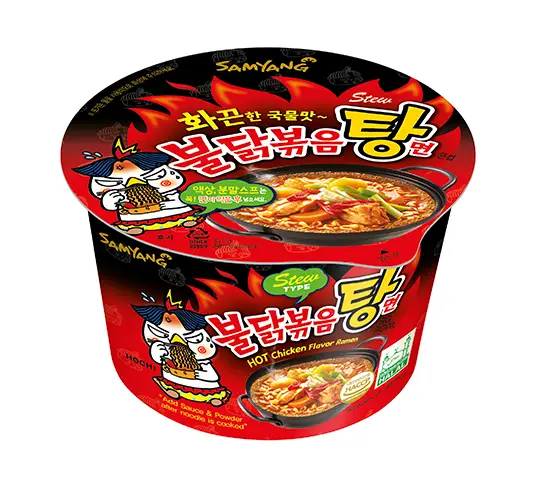 Fire Noodle Challenge - Korean Fire Noodles - Buldak-Bokkeum-Myeon