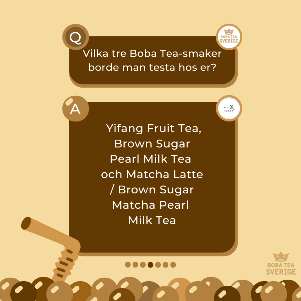 "Spilling The Boba Tea" Med Yi Fang Fruit Tea Stockholm - Boba Tea Sverige - Bobatea.se