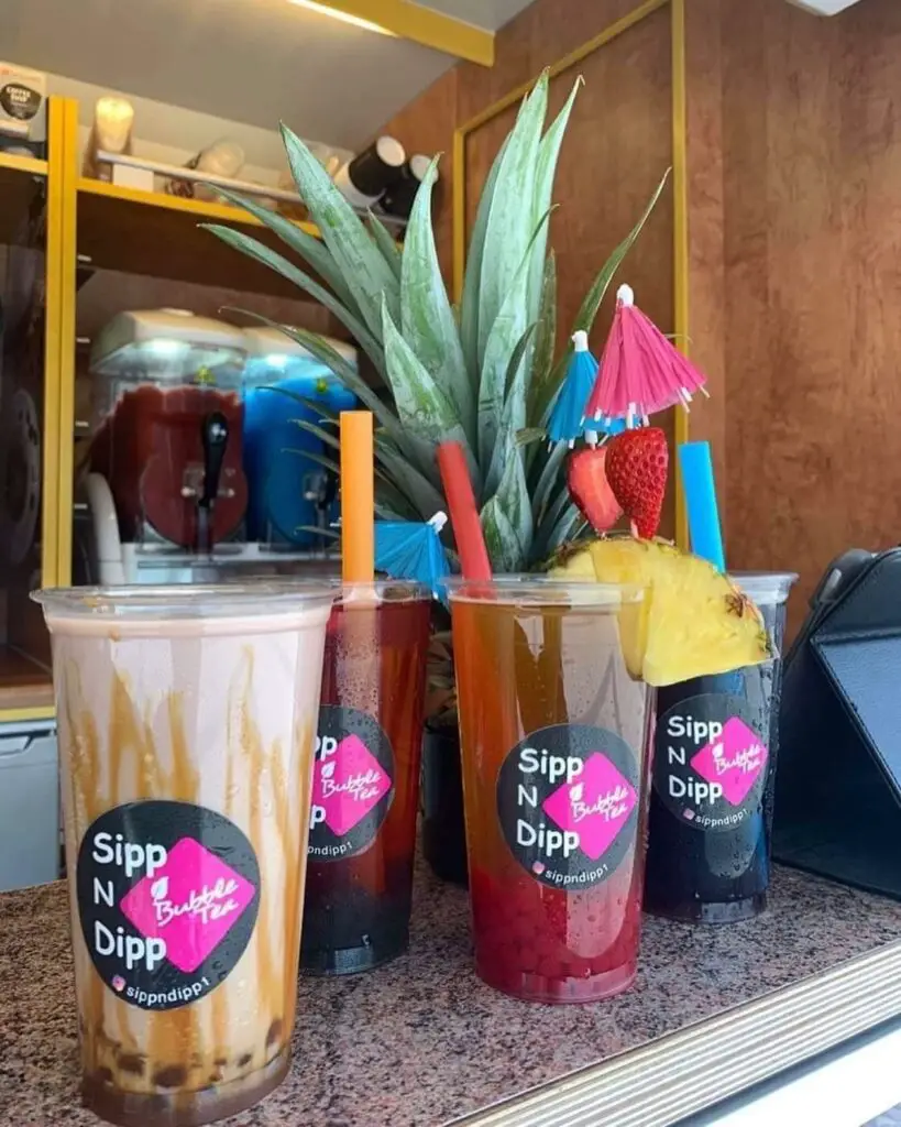 "Spilling The Boba Tea" Med Sipp N Dipp - Boba Tea Sverige