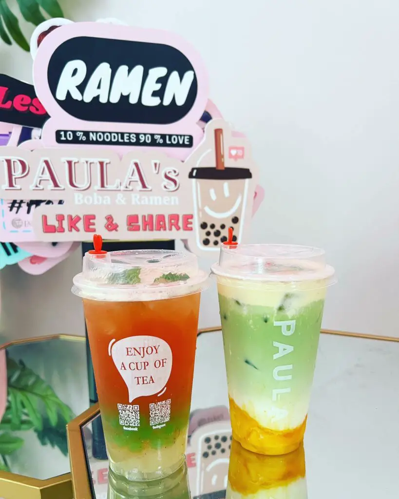 Paula Milk Tea & Ramen Borås - Boba Tea Sverige - Bobatea.se