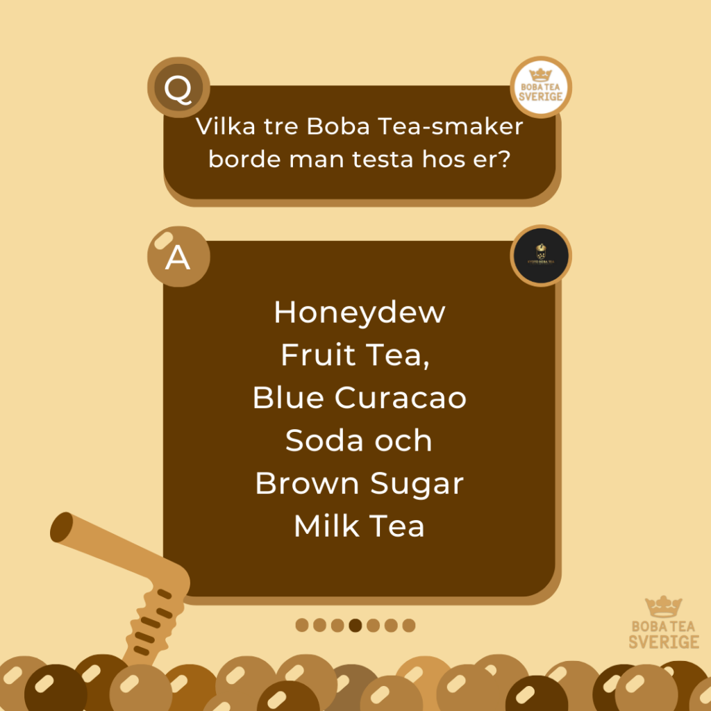 "Spilling The Boba Tea" Med Kyoto Boba Tea Helsingborg - Boba Tea Sverige - Bobatea.se