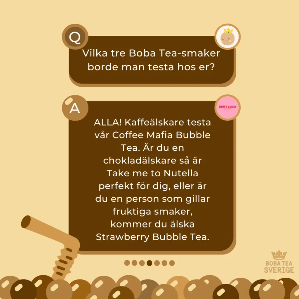 "Spilling The Boba Tea" Med Dirty Coco - Boba Tea Sverige - Bobatea.se