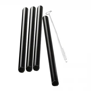 Gefu - Future Sugrör Glas 13 cm 4-pack