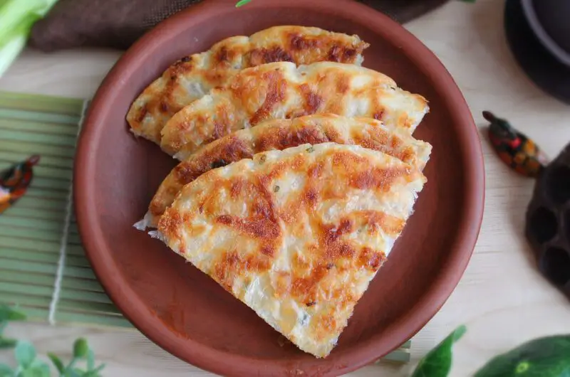 Kinesiska Scallion Pancake Recept (Sallandslök Pannkaka Recept)